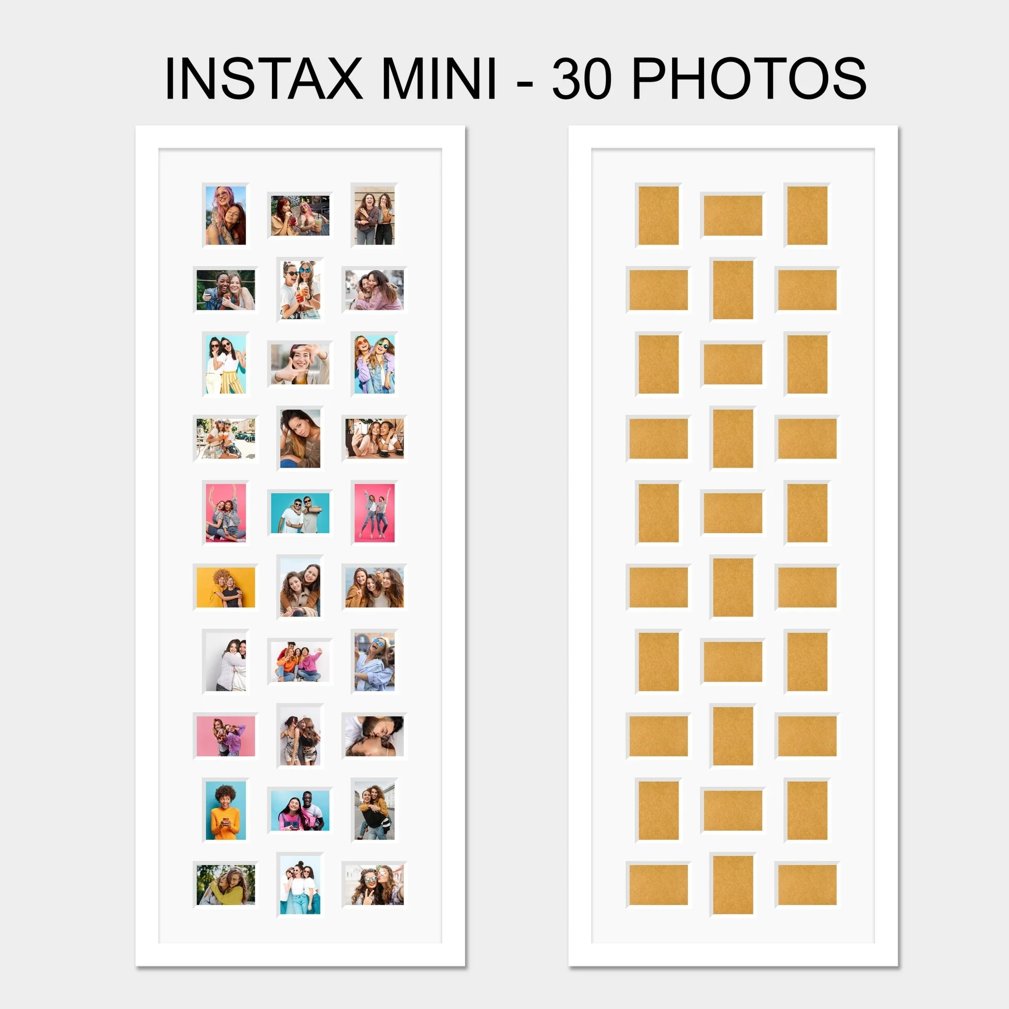 Instax Photo Frames to Hold 30 Instax Mini Photos